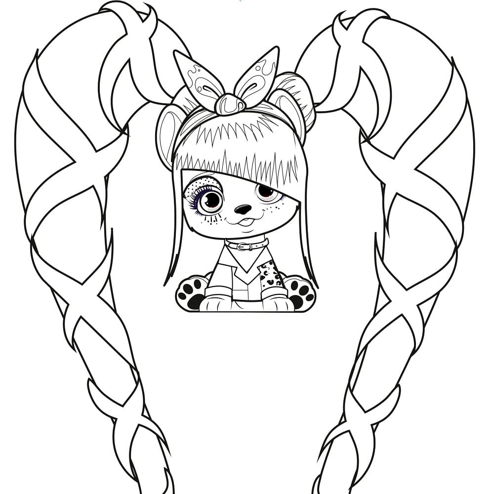 Coloriage VIP Pets Gratuit Pour les Enfants