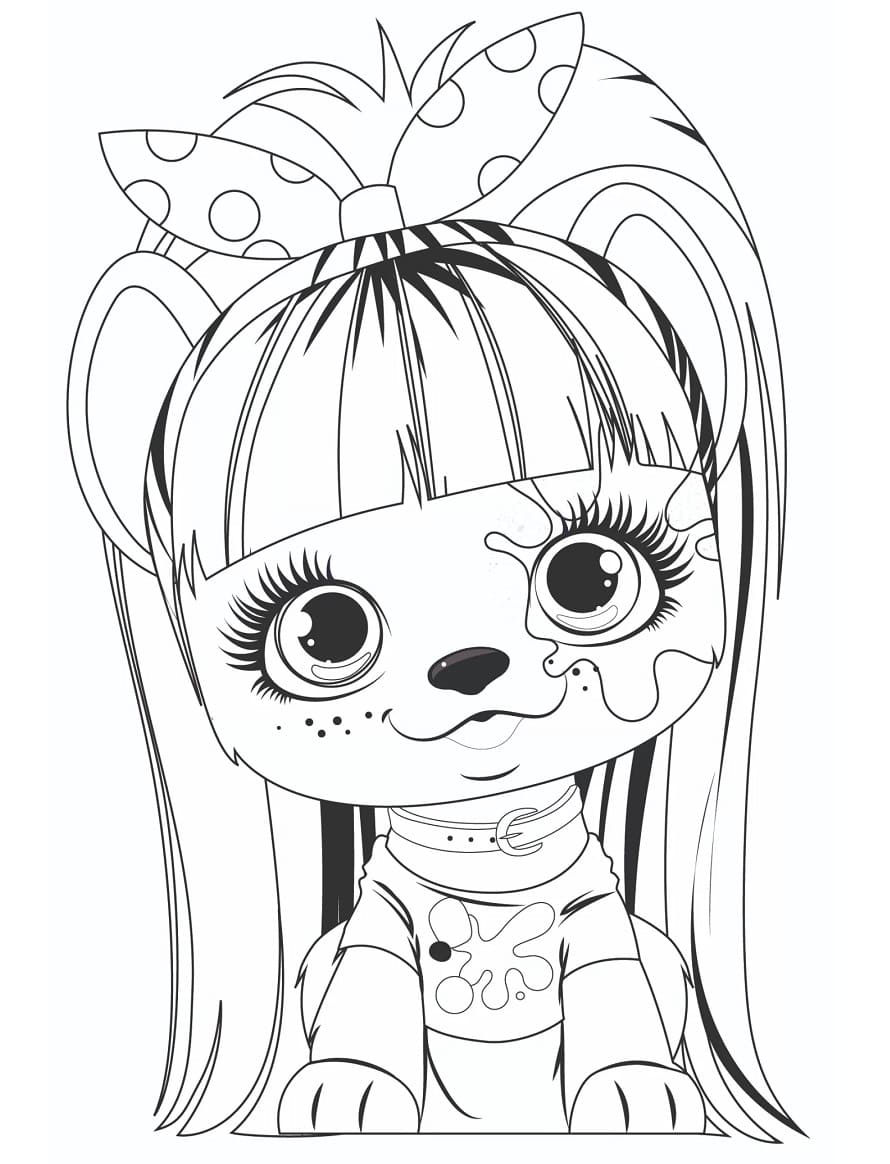 Coloriage VIP Pets Imprimable Gratuit Pour les Enfants