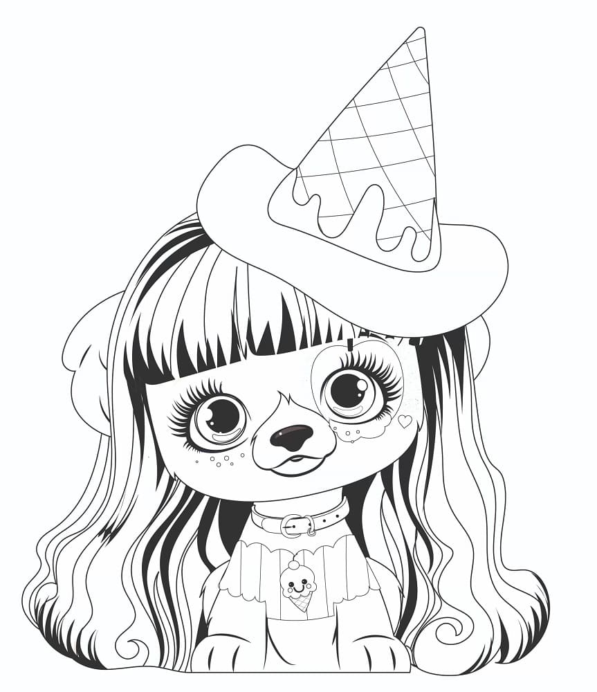 Coloriage VIP Pets Imprimable Gratuit