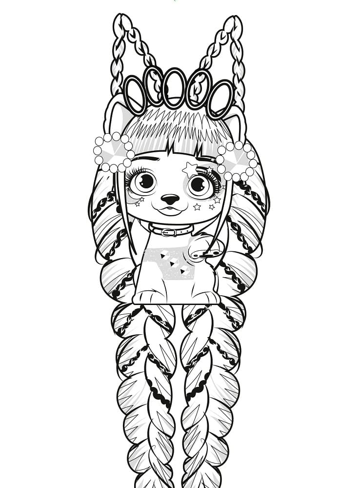 Coloriage VIP Pets Imprimable Pour Enfants