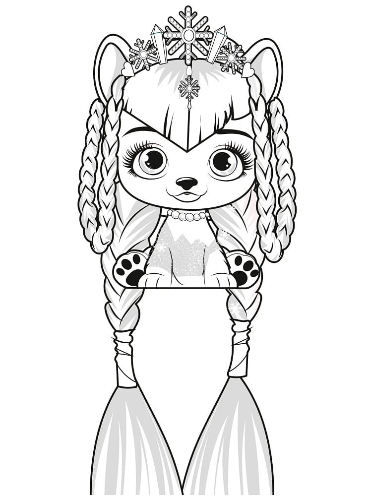 Coloriage VIP Pets Imprimable