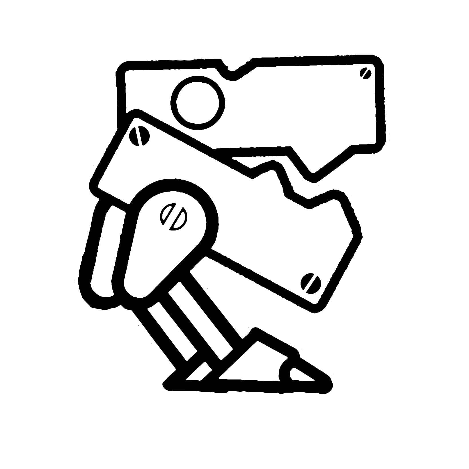 Coloriage Geometry Dash Gratuit