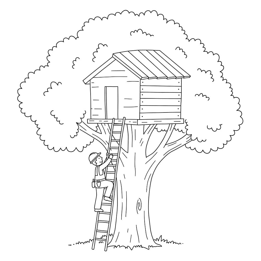 Coloriage Gratuit Chantier