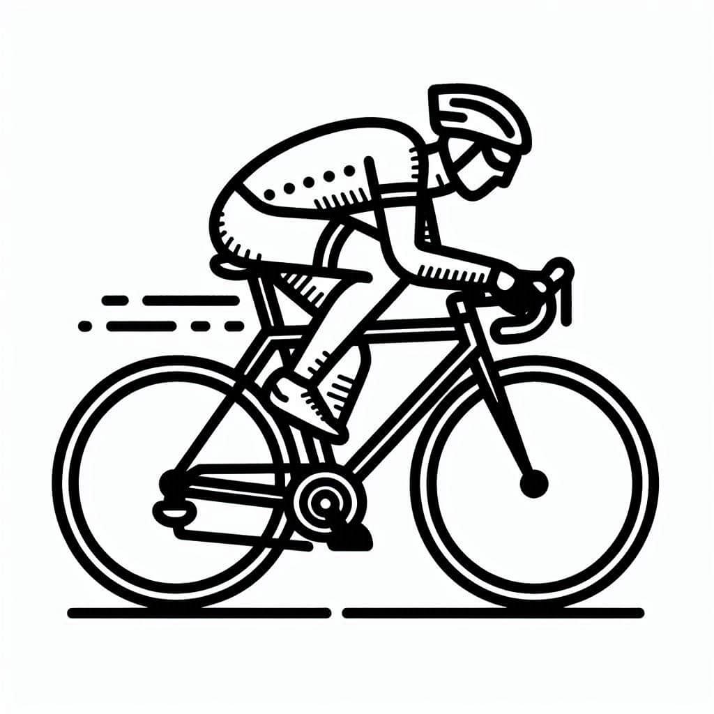 Coloriage Imprimable Gratuit Tour de France