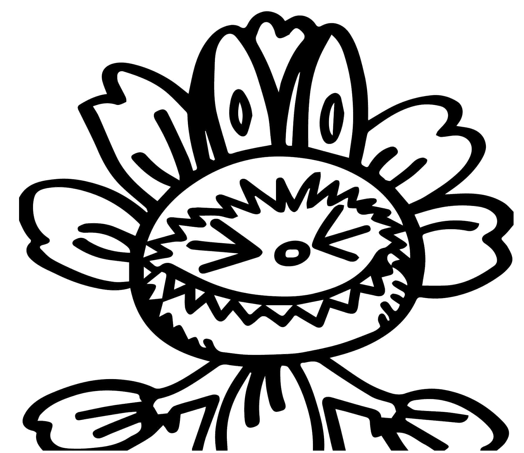 Coloriage Labubu Pour les Enfants de 5 Ans
