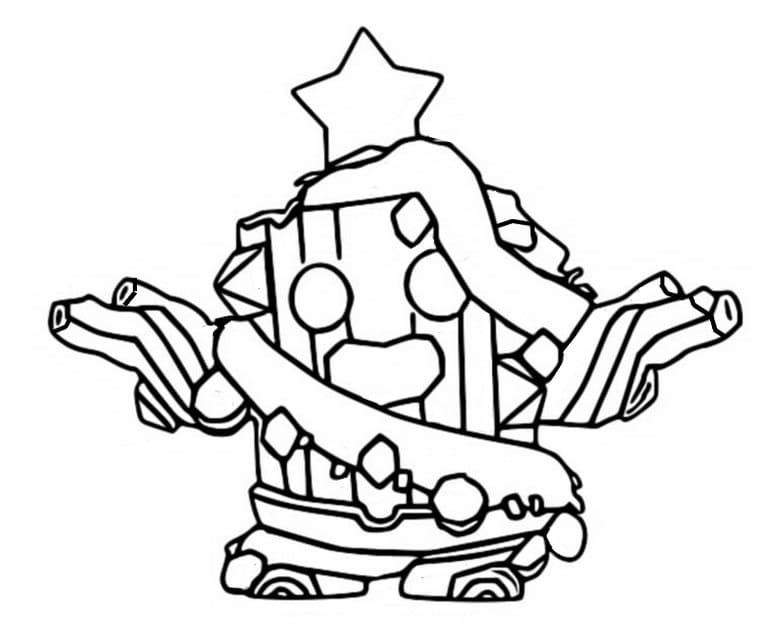 Coloriage Spike Brawl Stars Imprimable