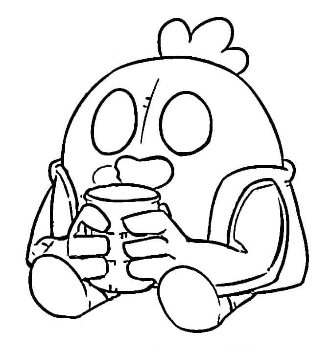 Coloriage Spike Brawl Stars Pour les Enfants de 4 Ans