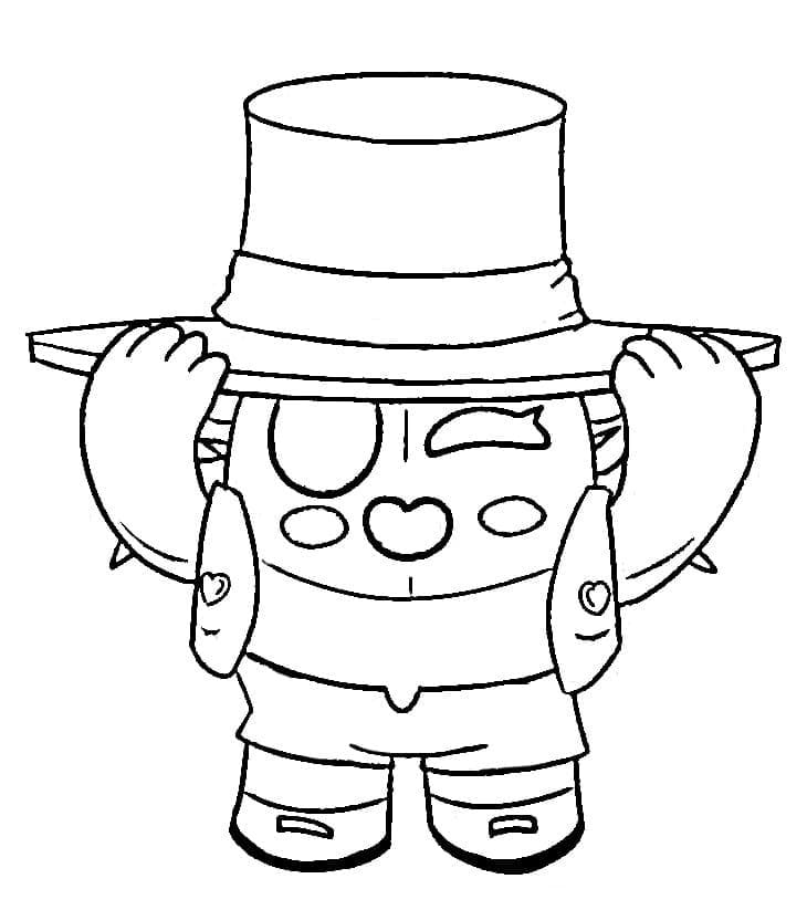 Coloriage Spike Brawl Stars Pour les Enfants de 6 Ans