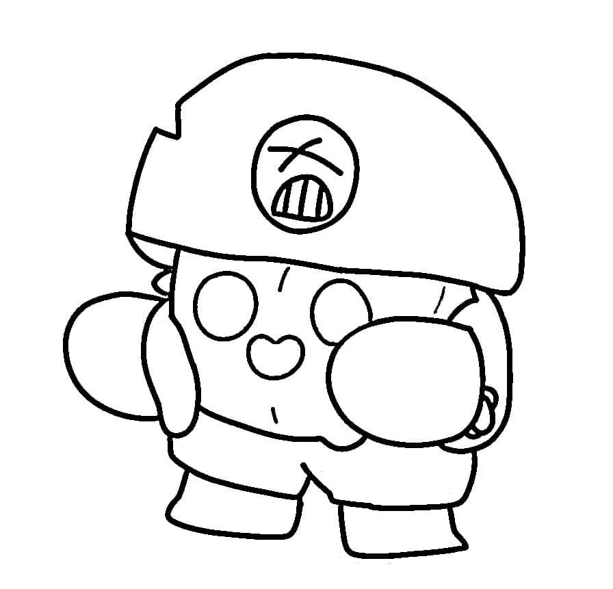 Coloriage Spike Brawl Stars Pour les Enfants