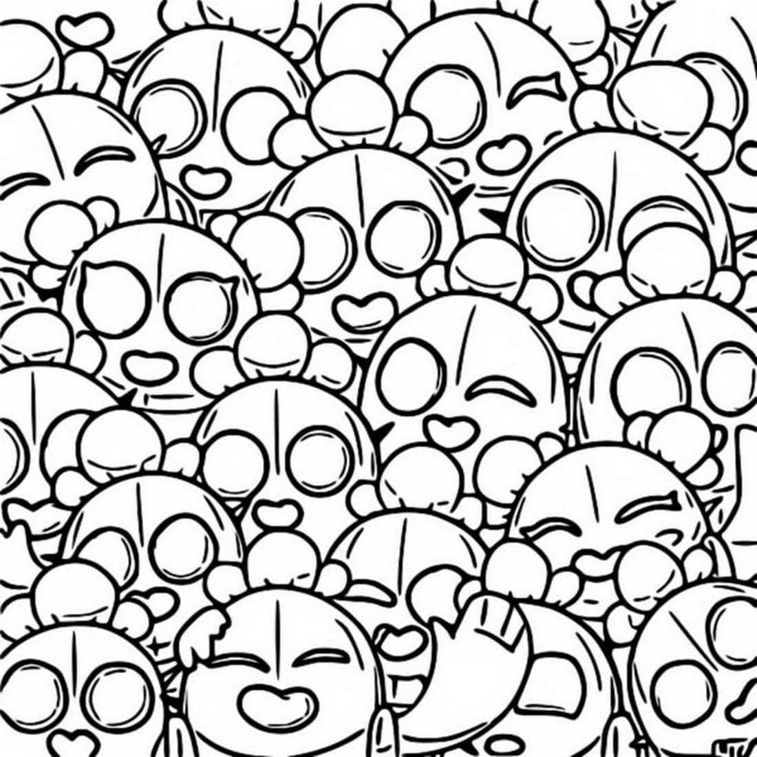 Coloriage Spike de Brawl Stars