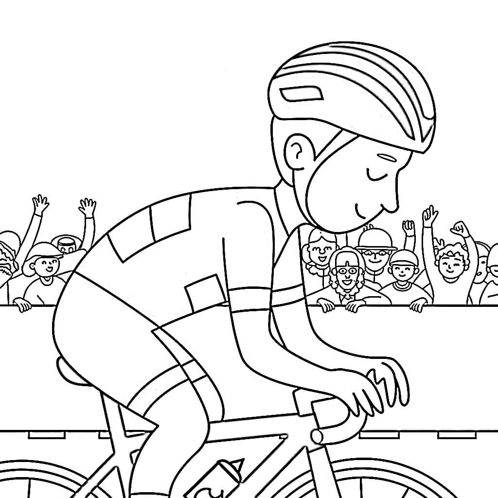 Coloriage Tour de France 3