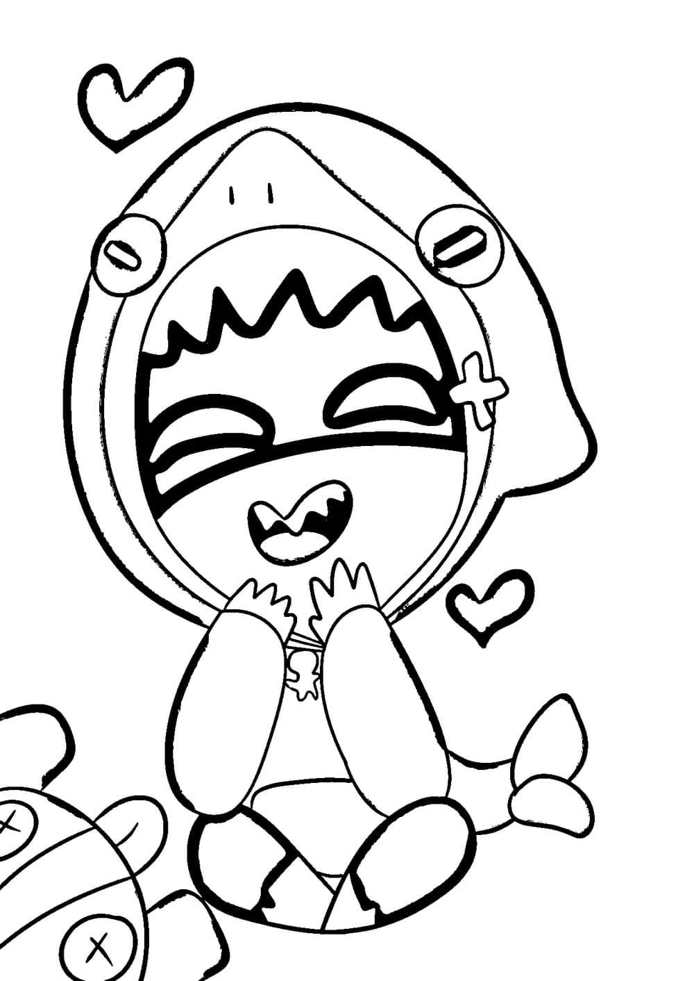 Coloriage Gratuit Leon Brawl Stars
