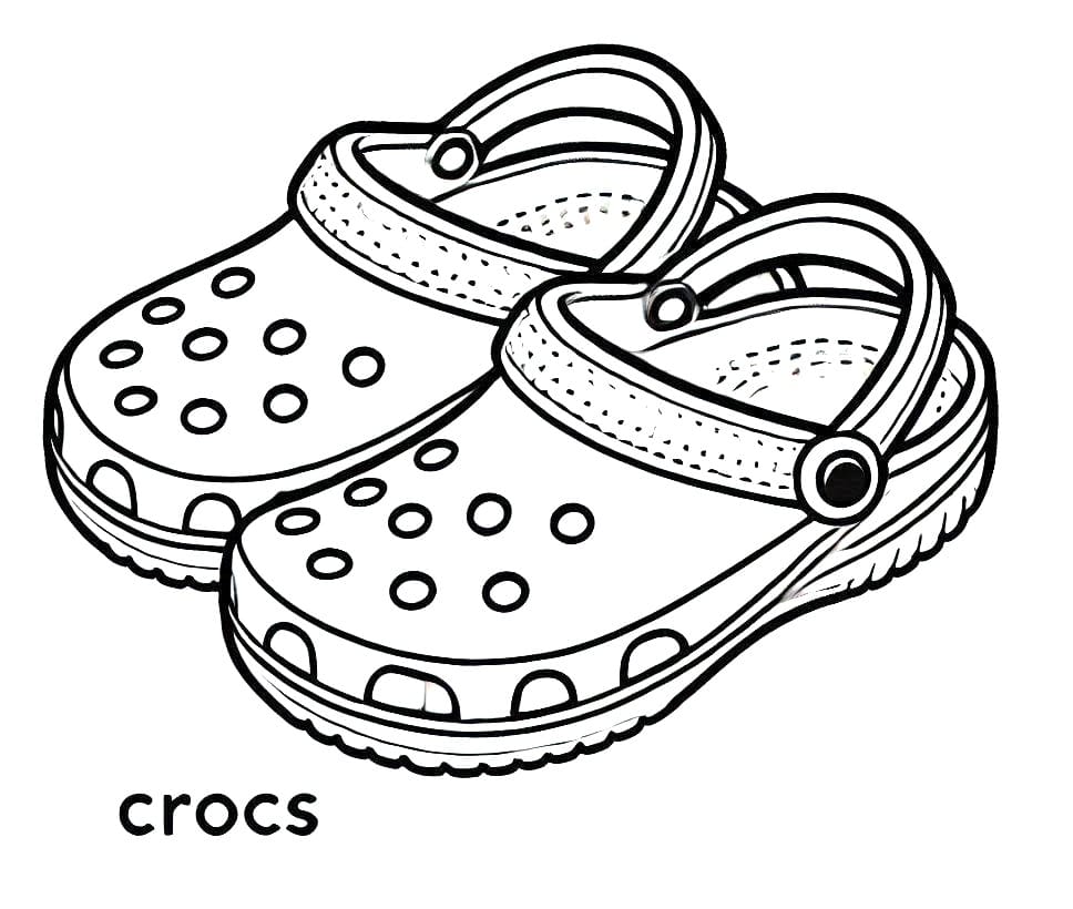 Coloriage Crocs