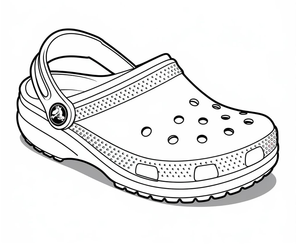 Coloriage Dessin de Crocs