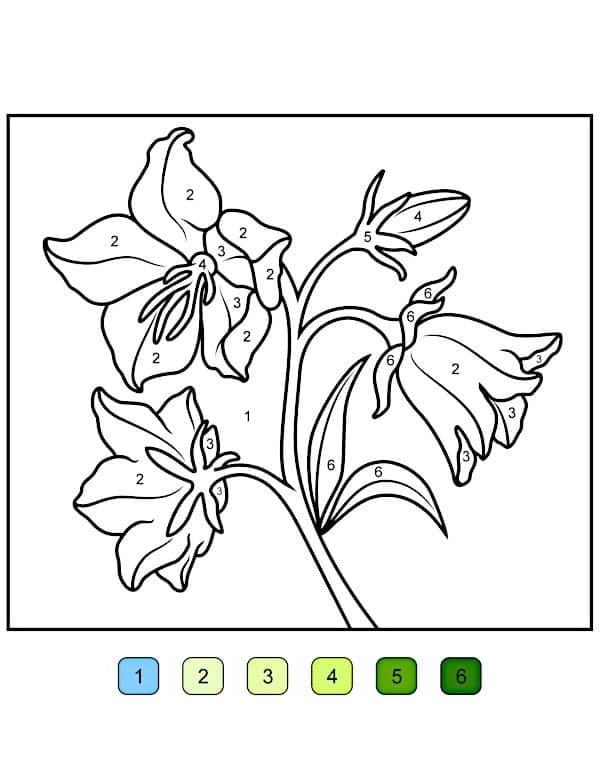 Magique Fleur Gratuit Pour les Enfants Coloriage Magique Fleur Gratuit Pour les Enfants