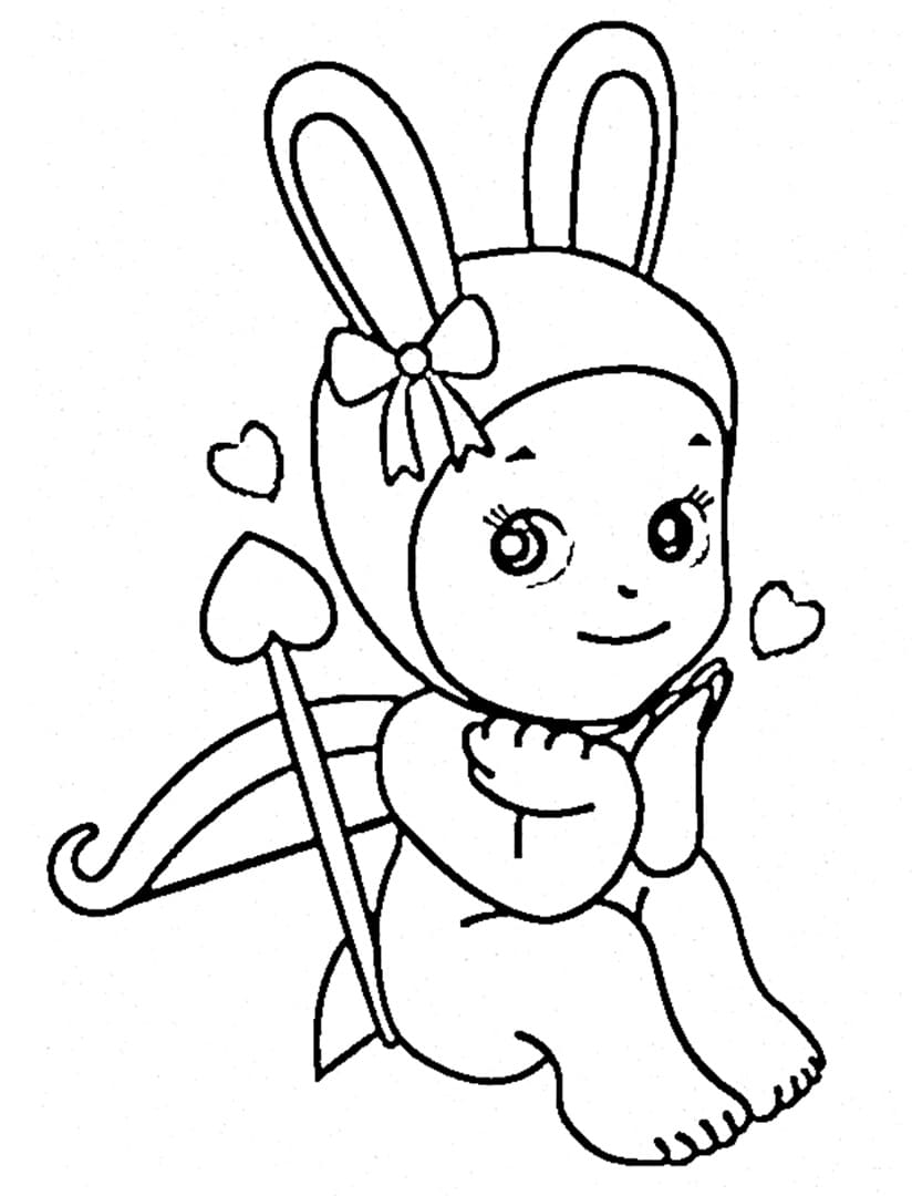 Coloriage Adorable Sonny Angel