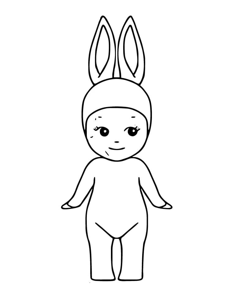 Coloriage Dessin de Sonny Angel