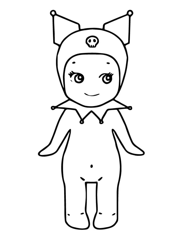 Coloriage Dessin Gratuit de Sonny Angel