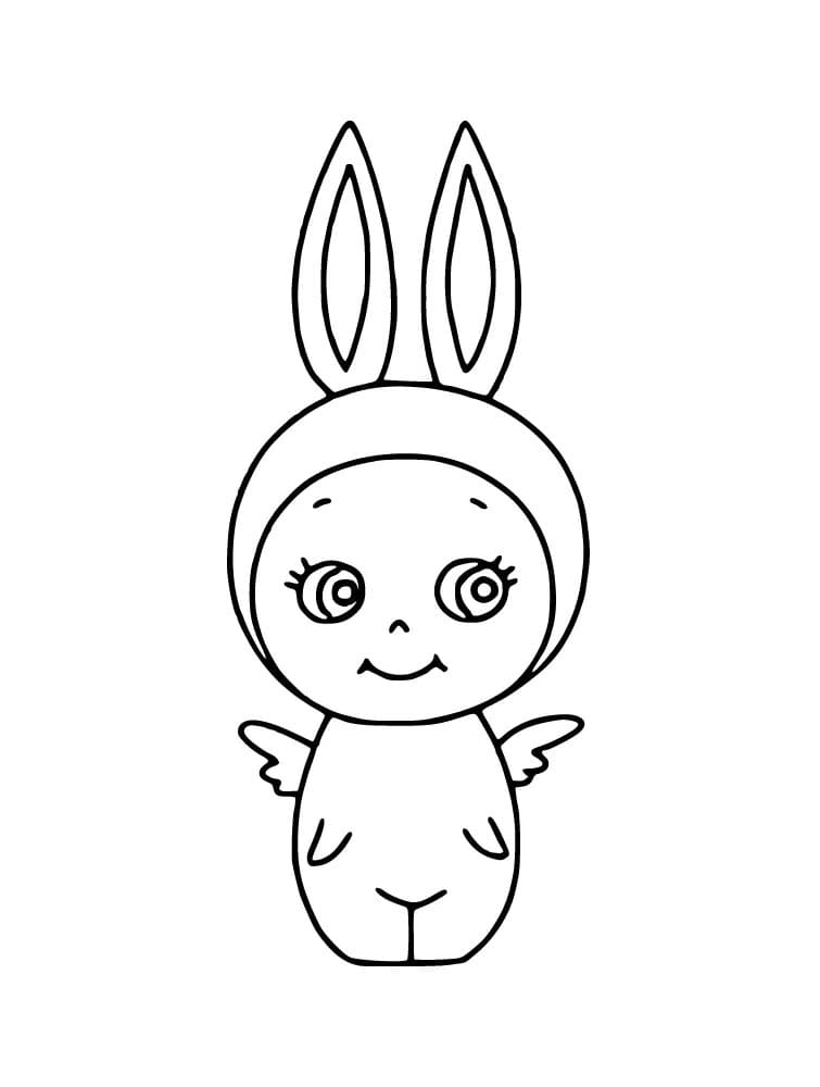 Coloriage Imprimable Sonny Angel Pour les Enfants