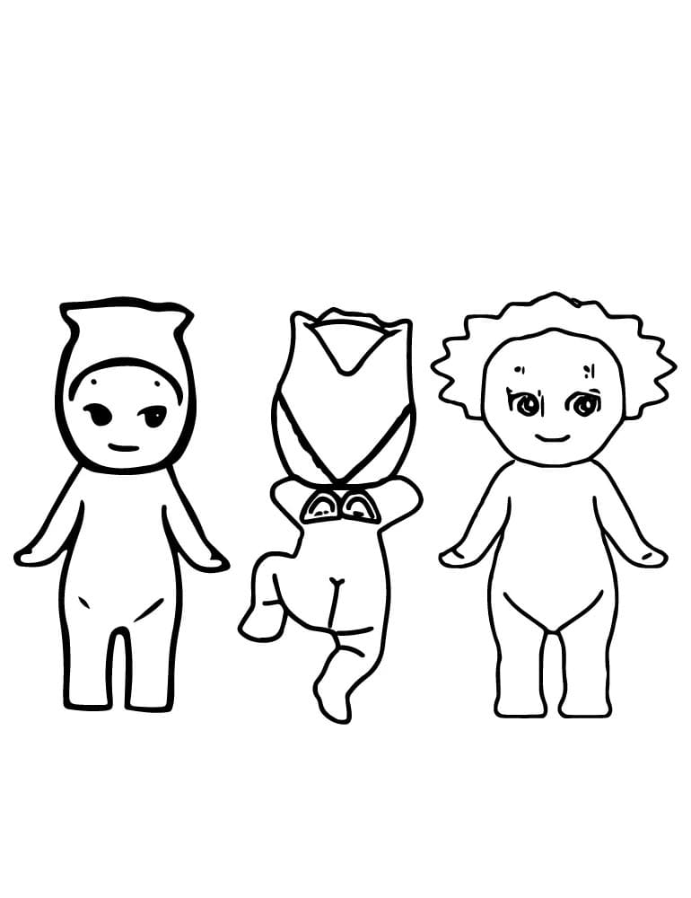 Coloriage Imprimable Sonny Angel