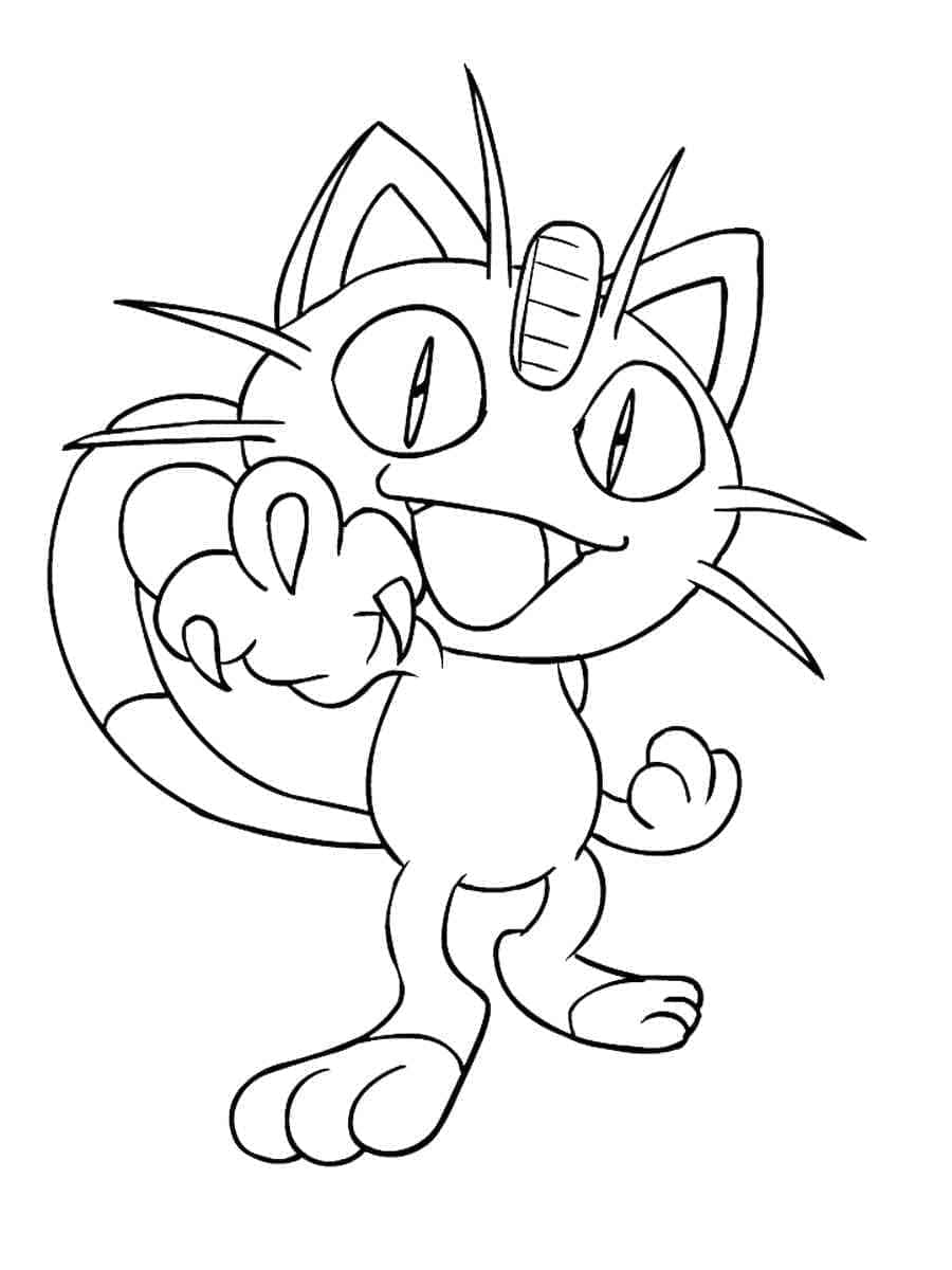 Miaouss Heureux Coloriage Miaouss Heureux