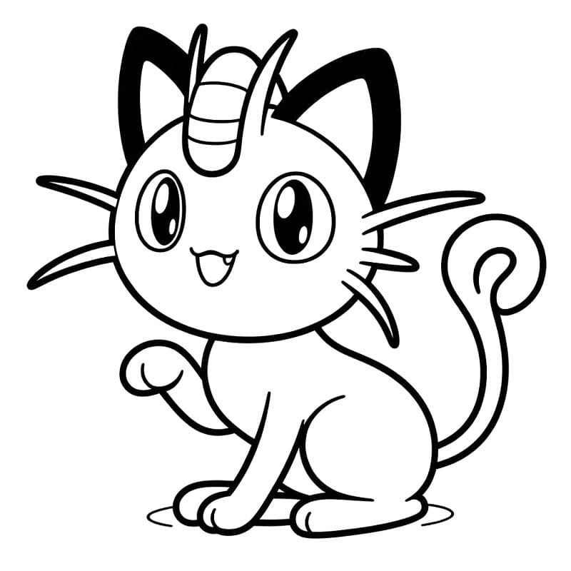 Miaouss Kawaii Coloriage Miaouss Kawaii