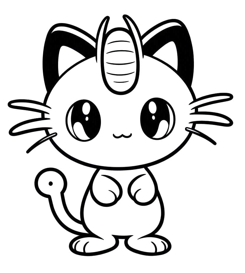 Miaouss Mignon Coloriage Miaouss Mignon
