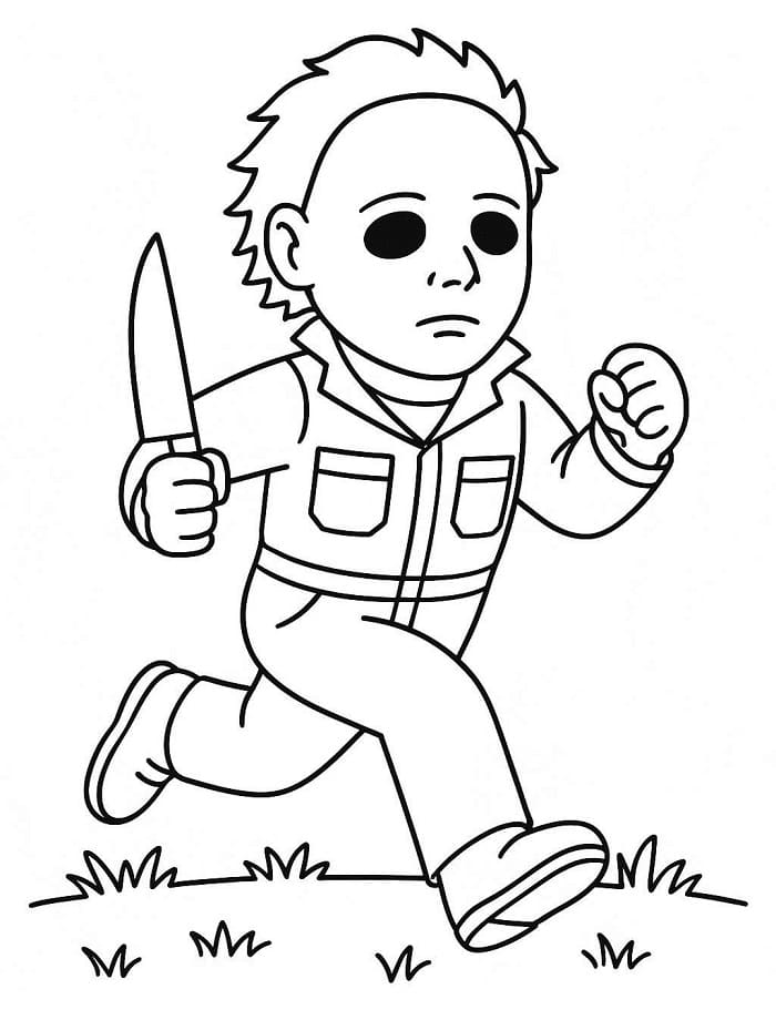 Coloriage Michael Myers