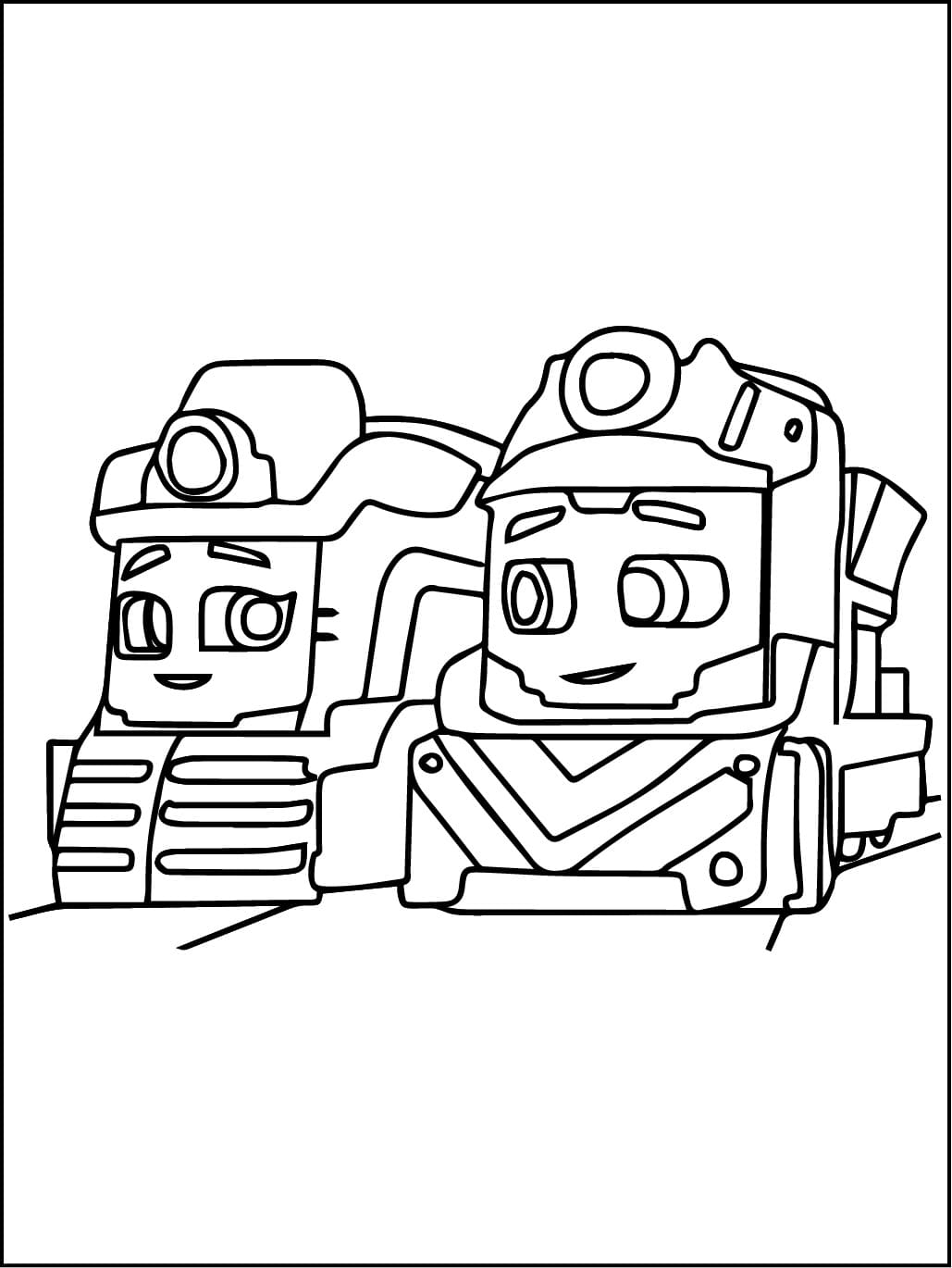 Coloriage Mighty Express