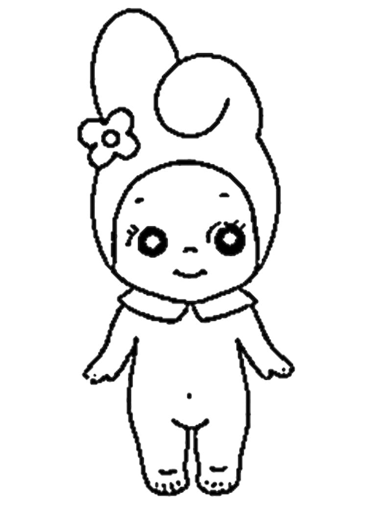 Coloriage My Melody Sonny Angel