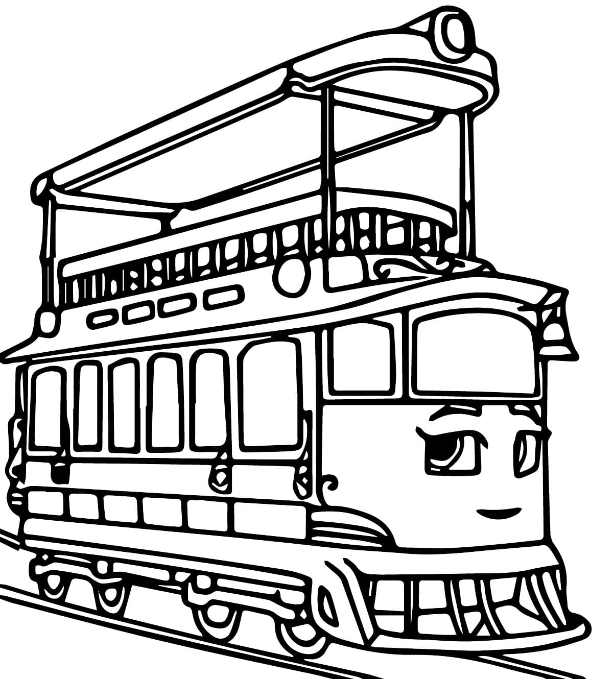 Coloriage Penny de Mighty Express