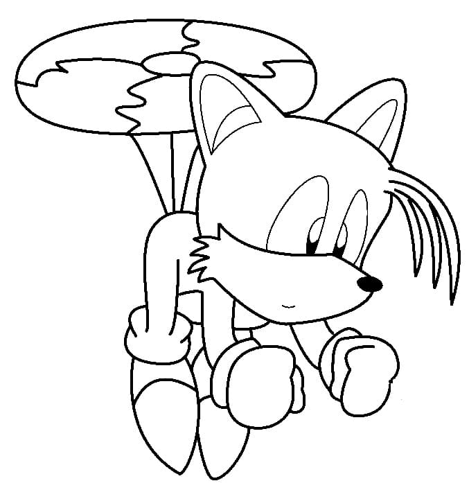 Coloriage Petit Tails
