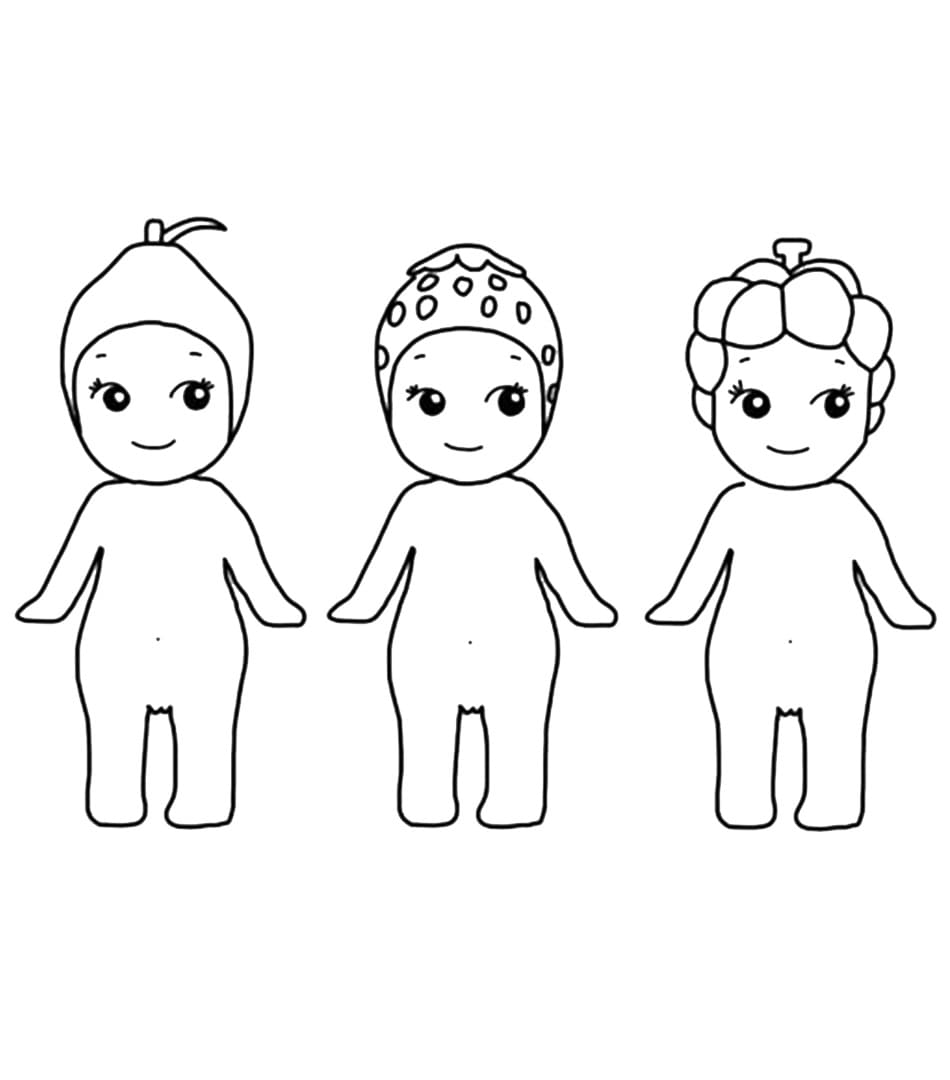 Coloriage Sonny Angel 1