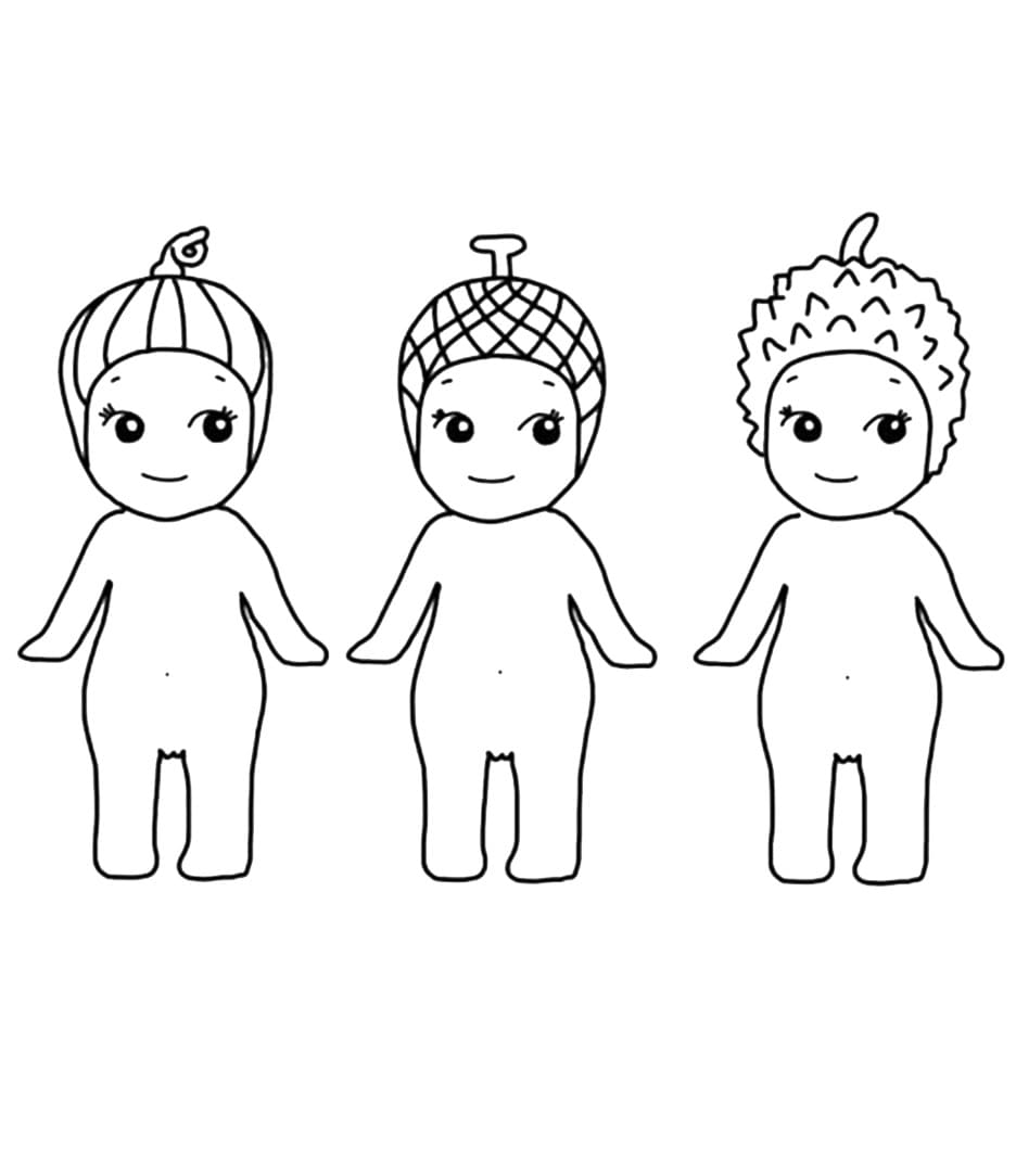 Coloriage Sonny Angel 2