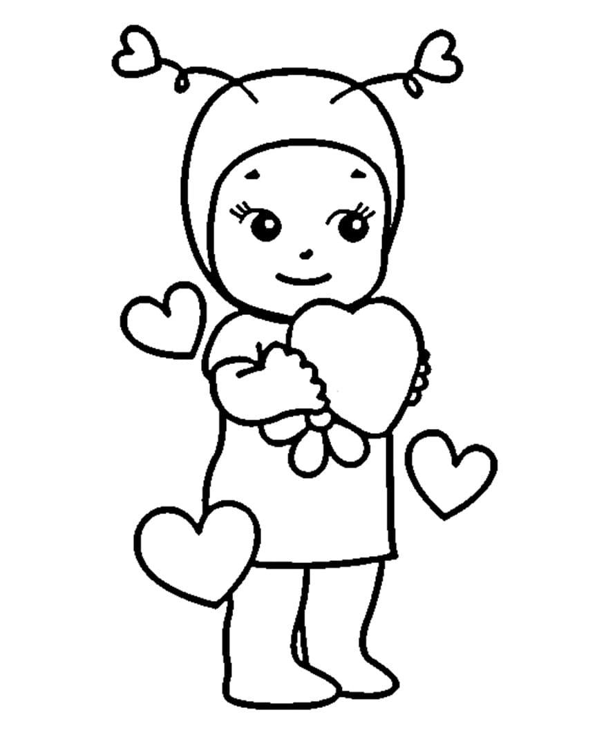 Coloriage Sonny Angel