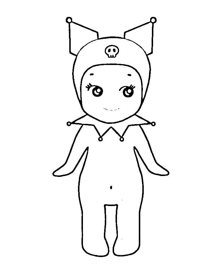 Coloriage Sonny Angel Imprimable Gratuit