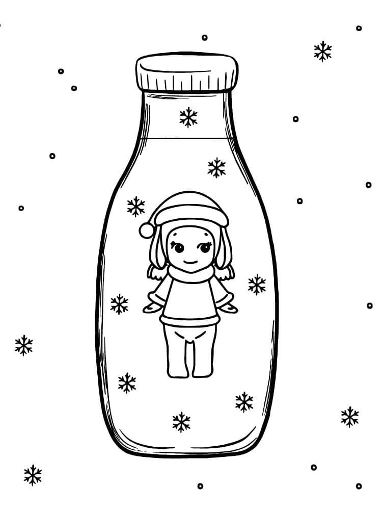 Coloriage Sonny Angel Pour les Enfants de 2 Ans