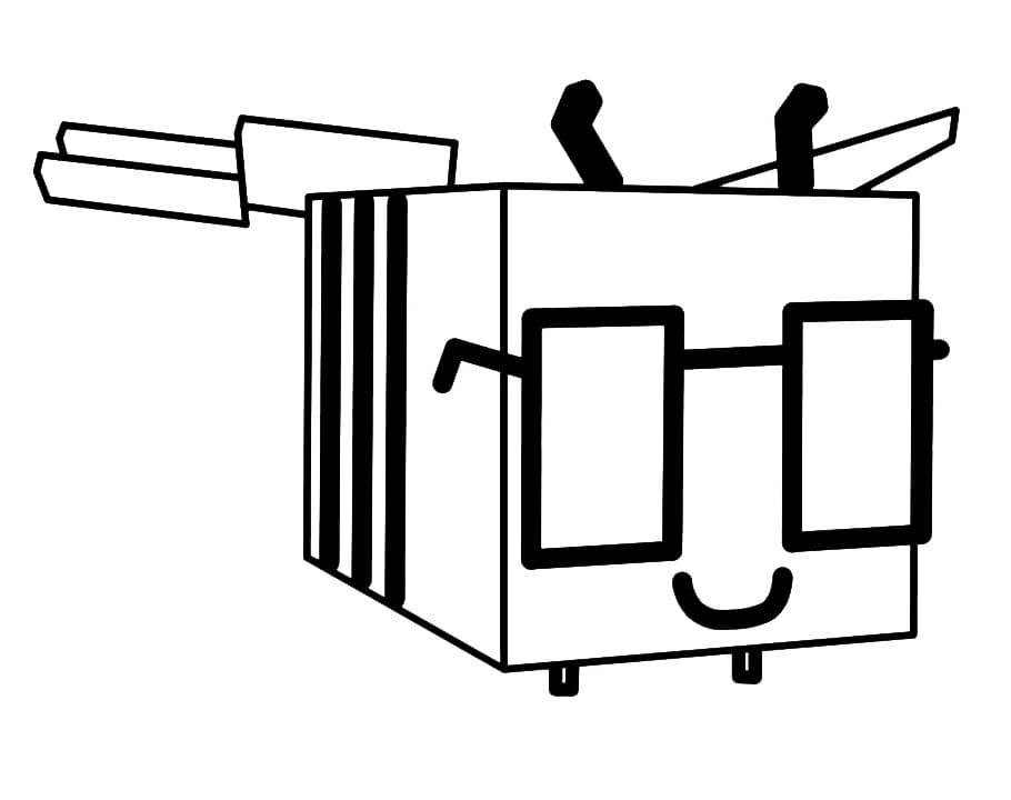 Coloriage Abeille de Grow a Garden