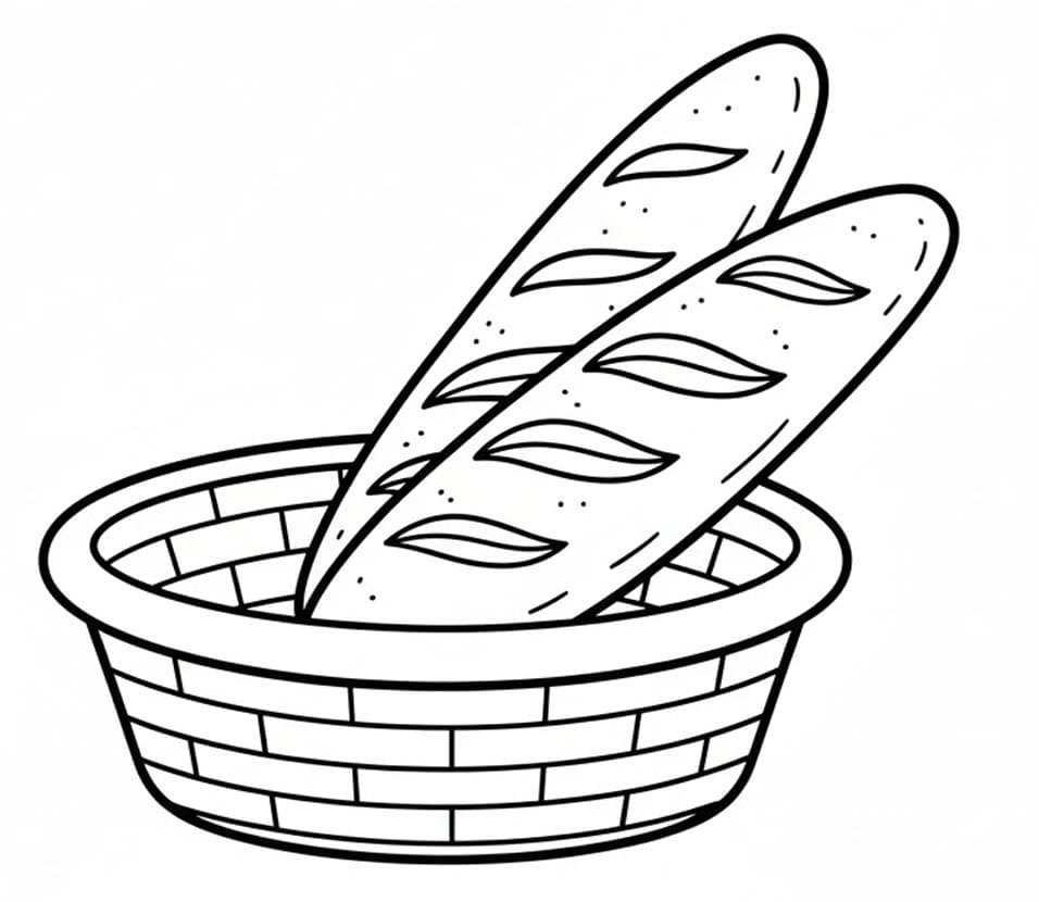 Coloriage Baguettes