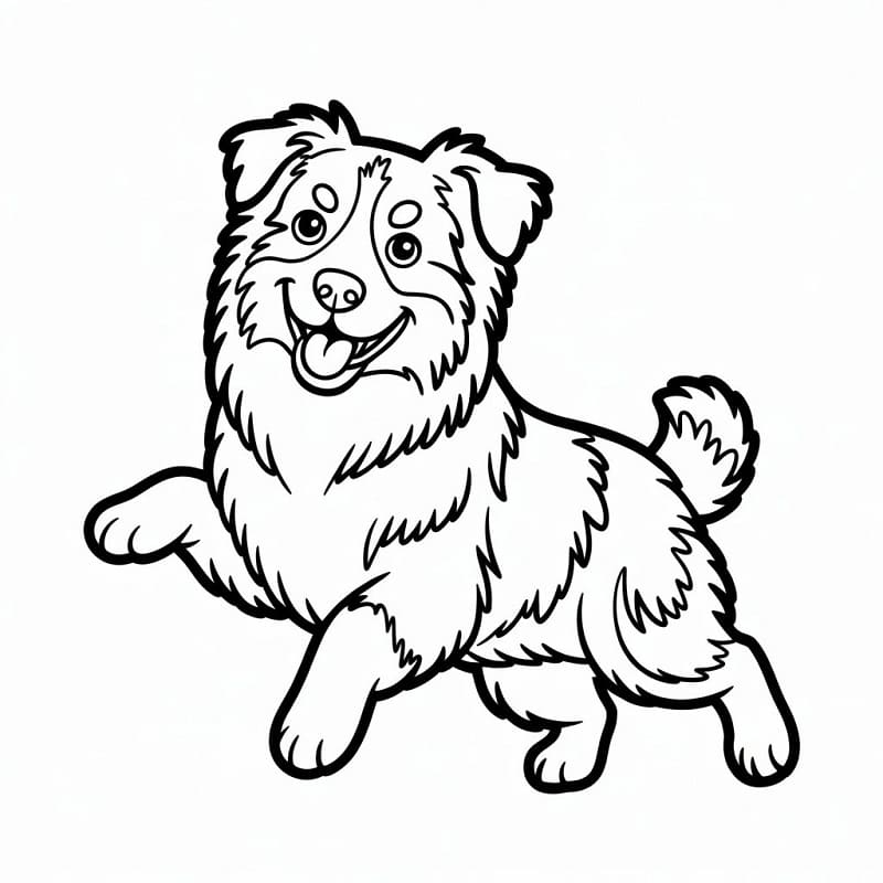 Coloriage Berger Australien
