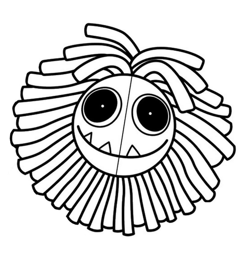 Coloriage Joyeux Yarnaby