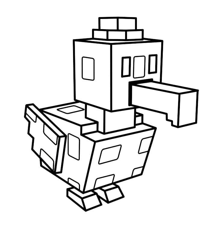 Coloriage Oiseau de Grow a Garden