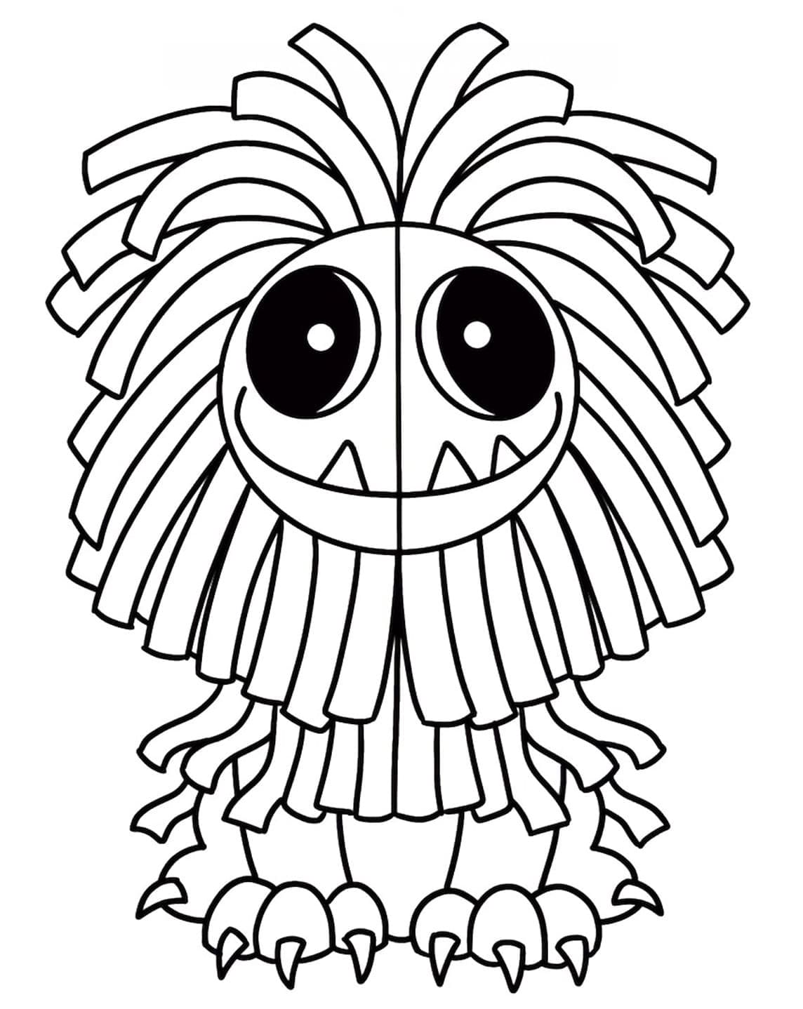 Coloriage Yarnaby à imprimer