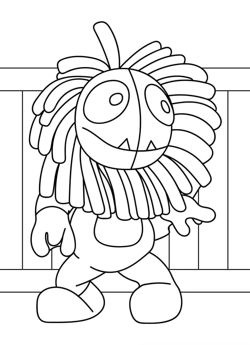 Coloriage Yarnaby amusant