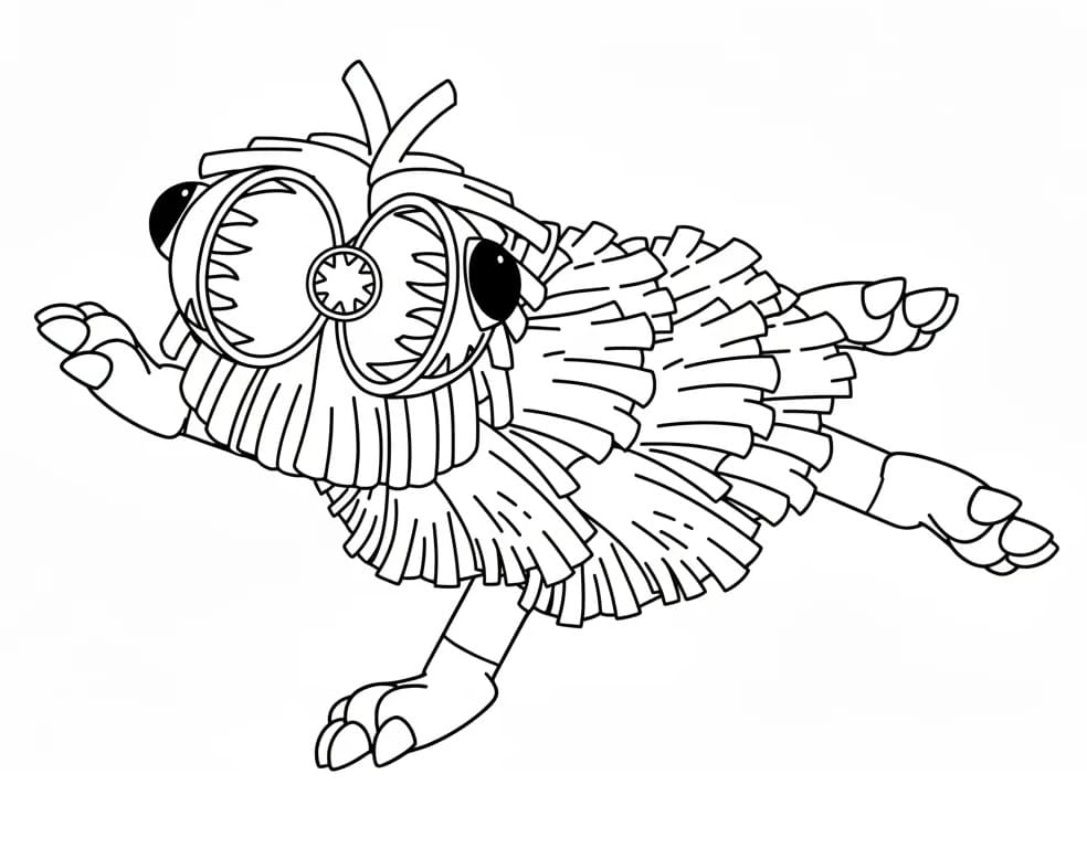 Coloriage Yarnaby animé