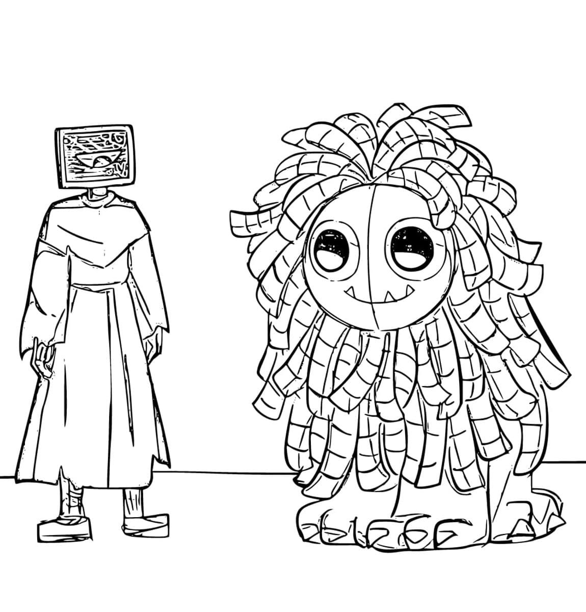 Coloriage Yarnaby gratuit