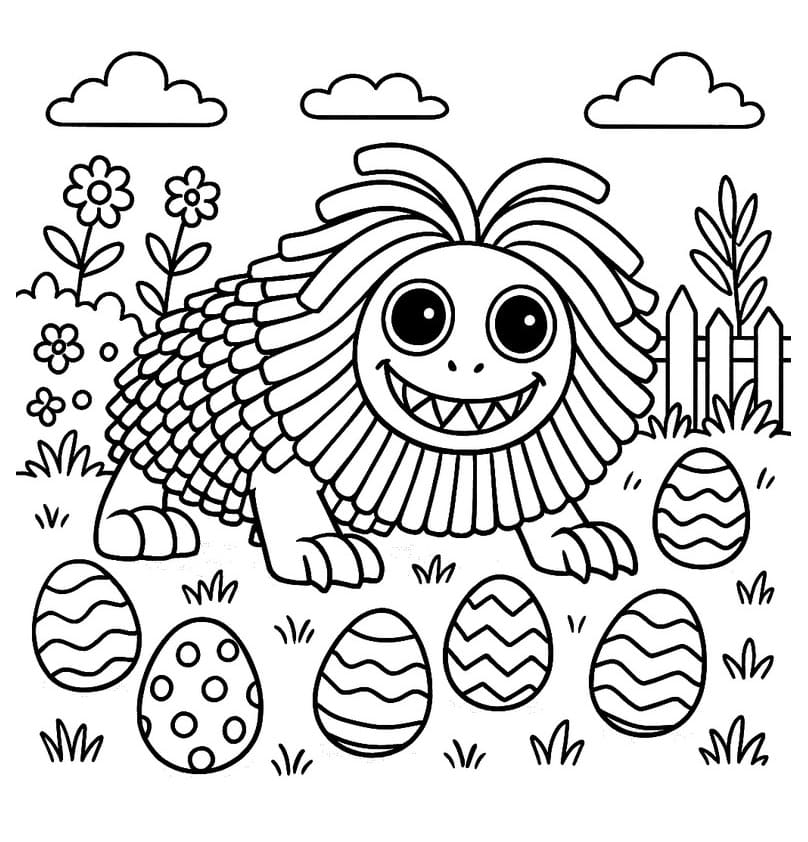 Coloriage Yarnaby imprimable gratuit