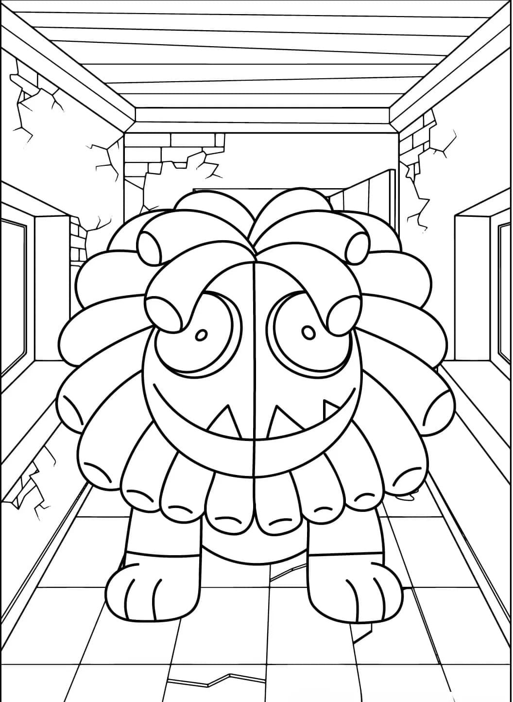 Coloriage Yarnaby mignon