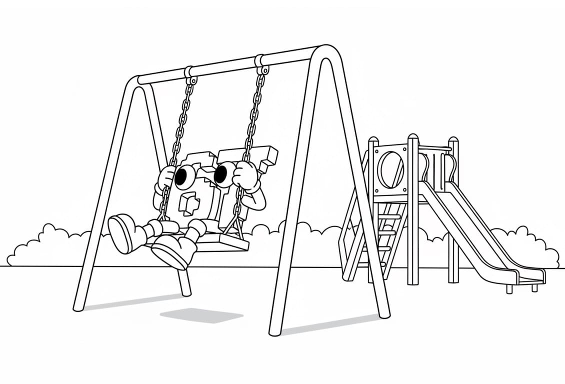 Coloriage 67 Brainrot Gratuit