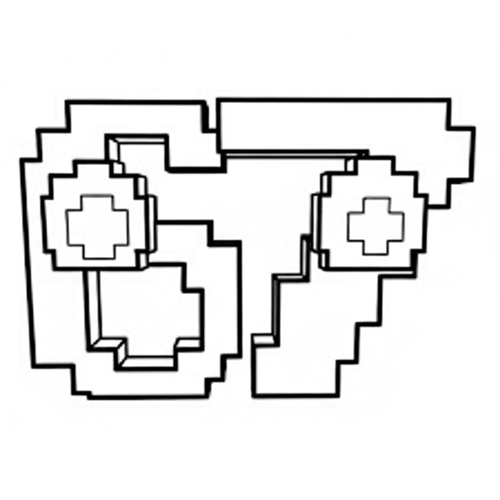 Coloriage 67 Brainrot Imprimable Pour les Enfants